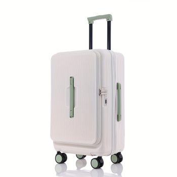 G0997Hard-sided expandable suitcase perfect for travelng