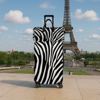 G000950 JIT2PCS Luggage set with zebra print