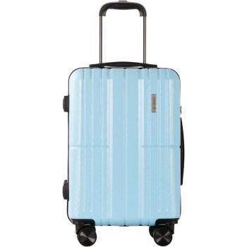 G0959Carry-on luggage PC hard shell TSA lock aluminum trolley swivel wheels sky blue