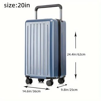 G01024Fashion student carry-on suitcase