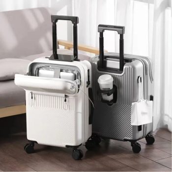 G01012Unisex suitcase with secure combination lock - perfect for everyday use and on board
