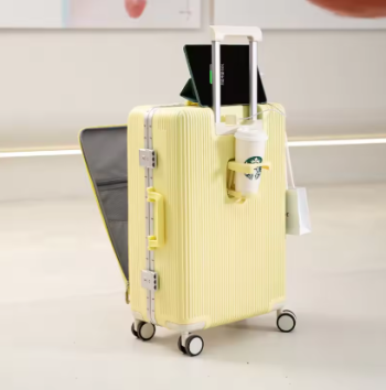P1613 Multi-functional aluminum frame suitcase, password case