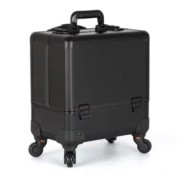 K1512 Handheld Trolley Makeup Luggage Box Portable Embroidery Special Toolbox cosmetic suitcase