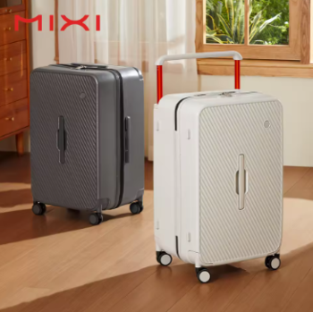 Pi1758 Mixi Large-Capacity Suitcase Trolley Case 26inch Checked in Hardside Rolling Wheels Luggage Wide Handle Travel Suitcases Trunk