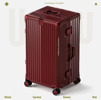 P1894 Multifunctional Suitcase Large Capacity 30inch Thickened Sturdy Aluminum Frame Travel Suitcase Trolley Case Extra Large Luggage