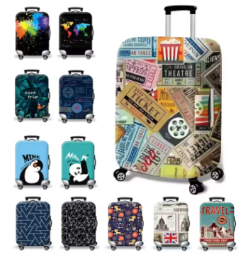 L1016 Luggage Cover Suitcase cover Stretch Luggage Protector Baggage Dust Case Covers Suitable18-32Inch Suitcase Case Travel Organizer