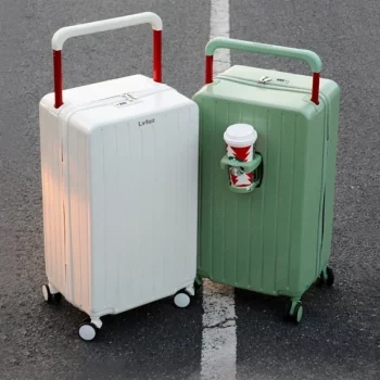 K1514 Rolling Luggage 20 inch Carry on Luggage with Wheels ABS+PC Large Size suitcase