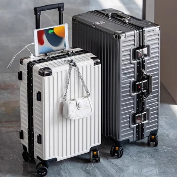 KF88629 Oversized Handcarry Luggage Trolley Bags for Travel Expanded Duffel Bag Large Capacity Travel Bag