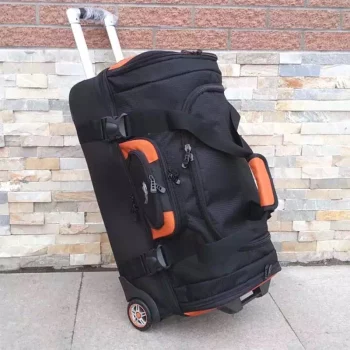 K1594 Travel Suitcase On Wheels Men Women Shoulder Trolley Sports Backpack