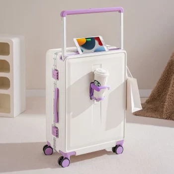 K1799 New Wide Handle Travel Suitcase 20-30 Inch Large Capacity Suitcase Thickened High Quality Multifunctional Luggage
