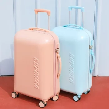 K1888 Cabin Rolling Luggage combination lock travel suitcases with mute wheels
