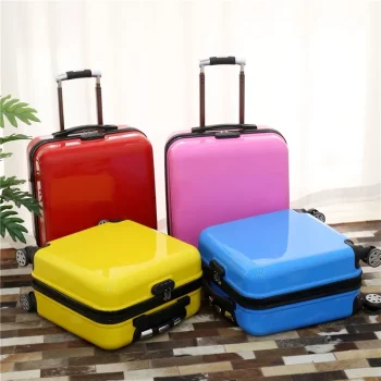 K2043 Student Trolley Case with Combination Lock Children's Suitcase Featuring Universal Wheel Boarding Travel Luggage