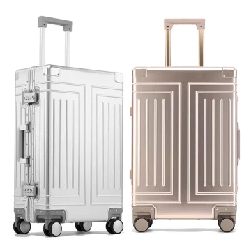 K1633 Best Selling Aluminum Magnesium Alloy Suitcase TSA Lock Trolley Case 29 inch Travel Suitcases