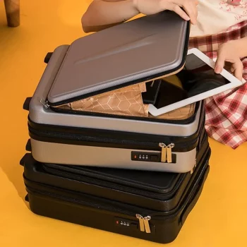 K1748 Password Suitcase Laptop Tablet Computer Bag Travel Luggage Storage Box Carrying Case