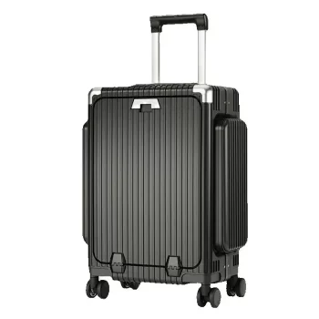 K1579 New Multifunctional Front Opening Lid Luggage 20 inches Double Side Trolley Suitcase