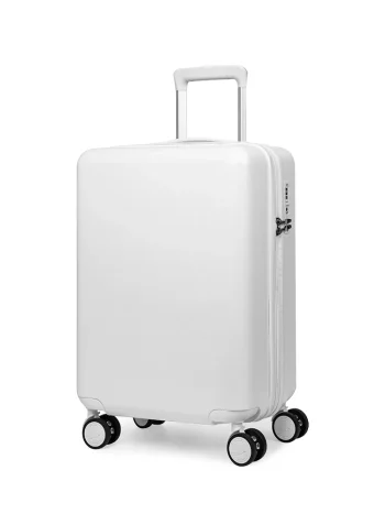 KF443322 Luggage Carrying Case with Handle Combination Lock Light Tone Universal Wheel Travel Trolley Case