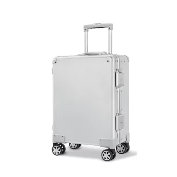 K1614 Aluminum alloy instrument trolley suitcase all aluminum-magnesium alloy tool box business travel luggage