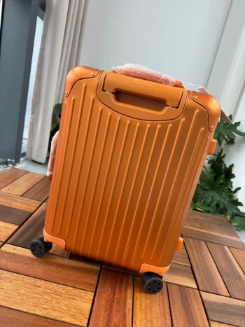 KF331122 Luggage Carrying Case with Handle Combination Lock Light Tone Universal Wheel Travel Trolley Case