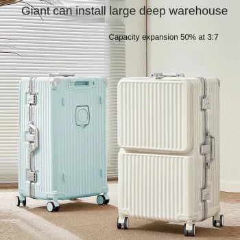 K1803 Front Opening Suitcase 20 inch Boarding Box Trolley Case 28/30 inch Luggage