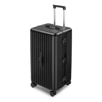 K1578 Large Capacity Aluminum frame Lightweight Suitcase Multifunctional Trolley Luggage