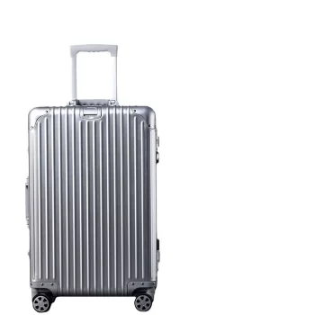 K2067 Full aluminum magnesium alloy suitcase 29 inch universal wheel, travel check box