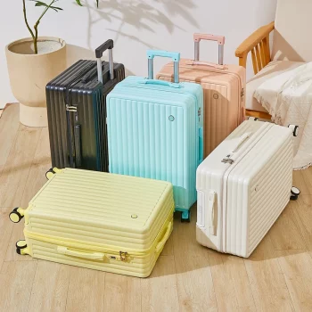 K2046 Student suitcase Travel Bag Women's Bag Back to School Spinner Wheel Suitcase