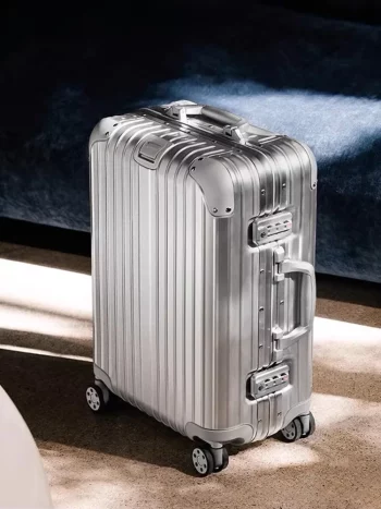 K2072 Aluminum Magnesium Alloy Suitcase Designer Brand Rolling Luggage Carry-on Cabin Travel Suitcase