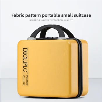 K1864 Mini Travel Suitcase Carrier Small Size Board Travel Bag 10kg For Airplane Cabin Women's Makeup Cases