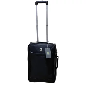 K1871 Foldable Lightweight Suitcase with Wheels & Telescopic Handle, Water-Resistant Oxford Travel Bag