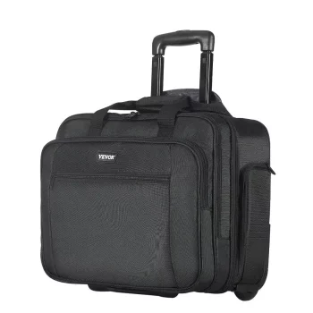 K1851 17.3 Inch Rolling Laptop Bag with Wheels for work and Travel