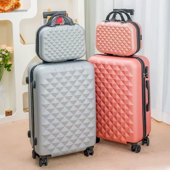 K1807 20 Inch Luggage Compartment, 2025 New Luggage Compartment, Password Boarding Leather Box