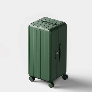 KF555522 Luggage Small Carrying Case with Handle Combination Lock Light Tone Universal Wheel Travel Trolley Case