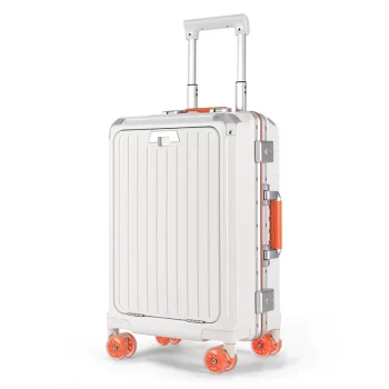 K2006 Front open suitcase, large capacity, password trolley suitcase