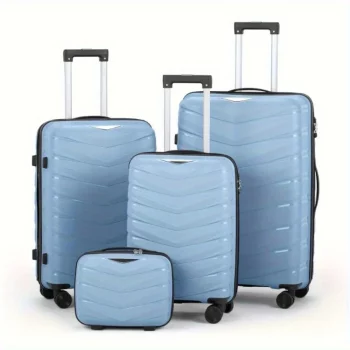 K1609 Expandable Lightweight with Swivel Wheel TSA Lock Hard Edge Travel Rolling Suitcase
