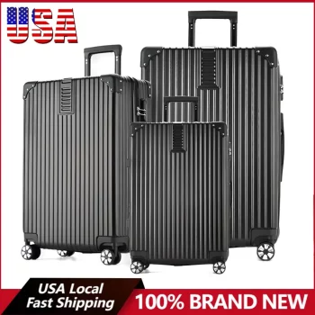 K1926 Luggage Sets 3 Piece (20/24/28) Hardside Ultra Durable Lightweight Carry On Travel Suitcase