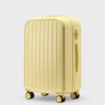 K2024 Suitcase Aluminum Frame Luggage Universal Wheel 20 Inch Boarding Travel Suitcase Trolley Case