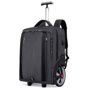 K1555 Travel Bag on Wheels Trolley Backpack Business Large Luggage Travel Suitcase