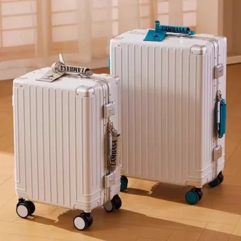 K1712 26-inch large-capacity suitcase for women, 20-inch carry-on suitcase