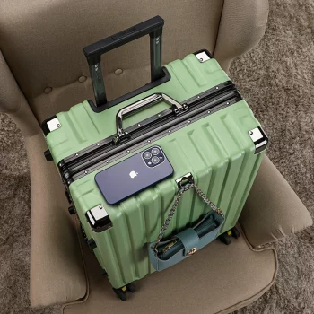 K1787 High-value student rolling luggage men women fashion new trolley suitcase