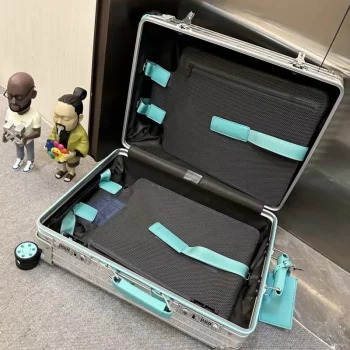 K1688 New Model Luggage Trolley Case Code Lock German Craftsmanship Aluminum-magnesium Alloy Anti-fall Thickened Small Size