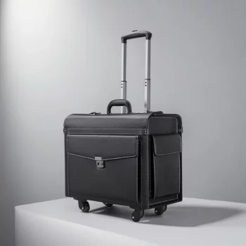 K1541 Captain Trolley Case Flight Attendant Flight Case Trainer Luggage Lawyer Suitcase