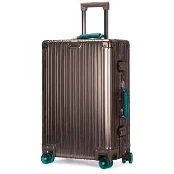 K2094 New All Aluminum Magnesium Alloy Suitcase 28-inch Trolley Luggage