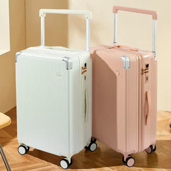K1842 New luggage with wide pull rod, high appearance, sturdy and durable pull rod box