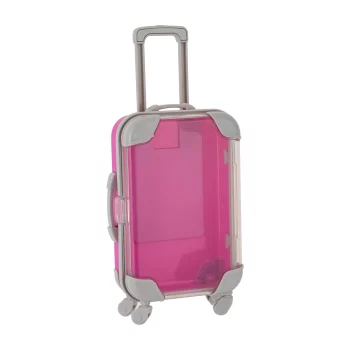 K1835 12pcs ABS Mini Suitcase Simulation Trolley Case Mini Luggage Mixed color