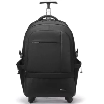 K1636 Man Rolling Luggage Backpacks Bags Trolley Bag With wheels Travel wheeled Backpack for Business Cabin Travel Suitcase