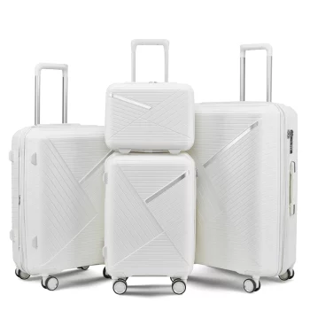 K1862 Luggage Sets 4 Piece(14/20/24/28), Expandable Lightweight Suitcase