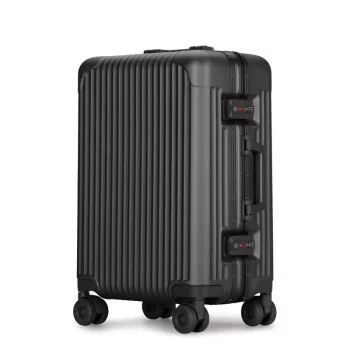 K1746 Large Capacity Aluminium Frame 26-inch Trolley Case Mute Universal Wheel Anti-scratch Men and Women Boarding Suitcase