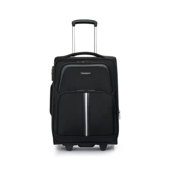 K1715 20 Inch Carry On Luggage Oxford Fabric Suitcase with Detachable Wheels Trolley Case