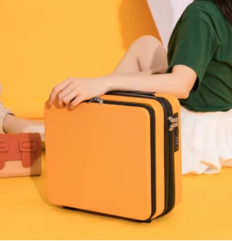 K1769 Front-opening mini tool suitcase front carry-on suitcase hand-held small cosmetic bag business Luggage
