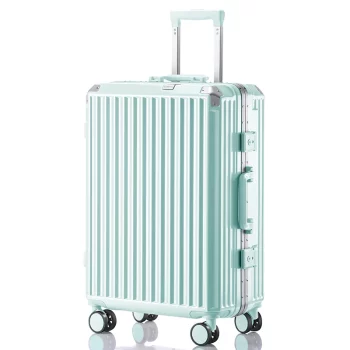 K2015 Luggage 20/28/30 inch New Large Capacity Suitcase Thickened Universal Wheel Aluminum Frame Trolley Case